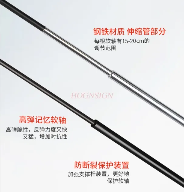 Treinador de tênis de mesa, ferramenta de auto treinamento, rede vermelha elástica para crianças domésticas, eixo macio, treinamento militar, brinquedo interno