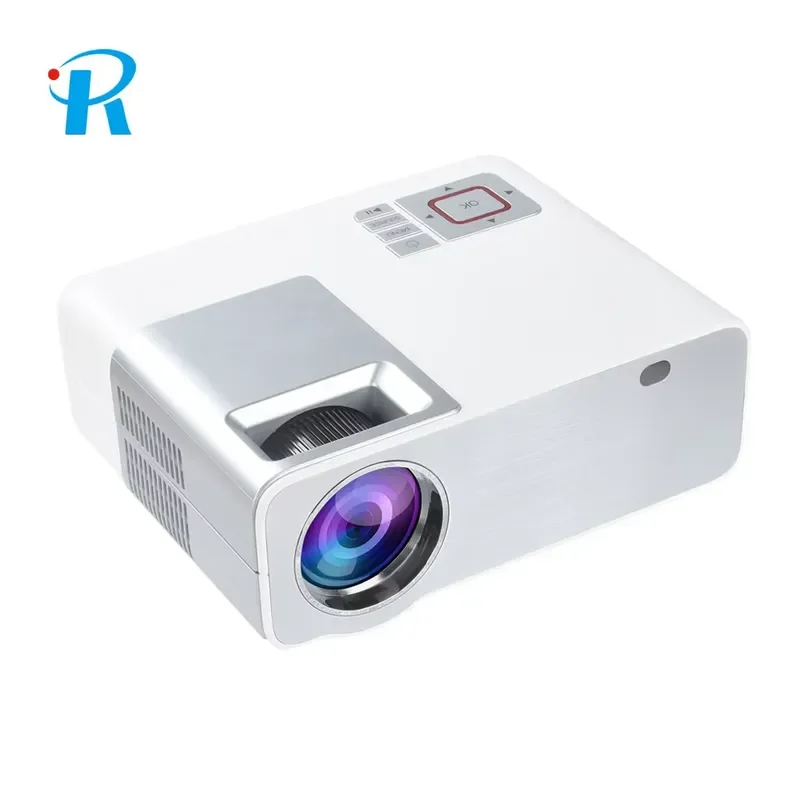 Portable 1080P WiFi Projector Smart Home Theater System 4K Support Outdoor Movie Night Mini Beam Light Video Player Device