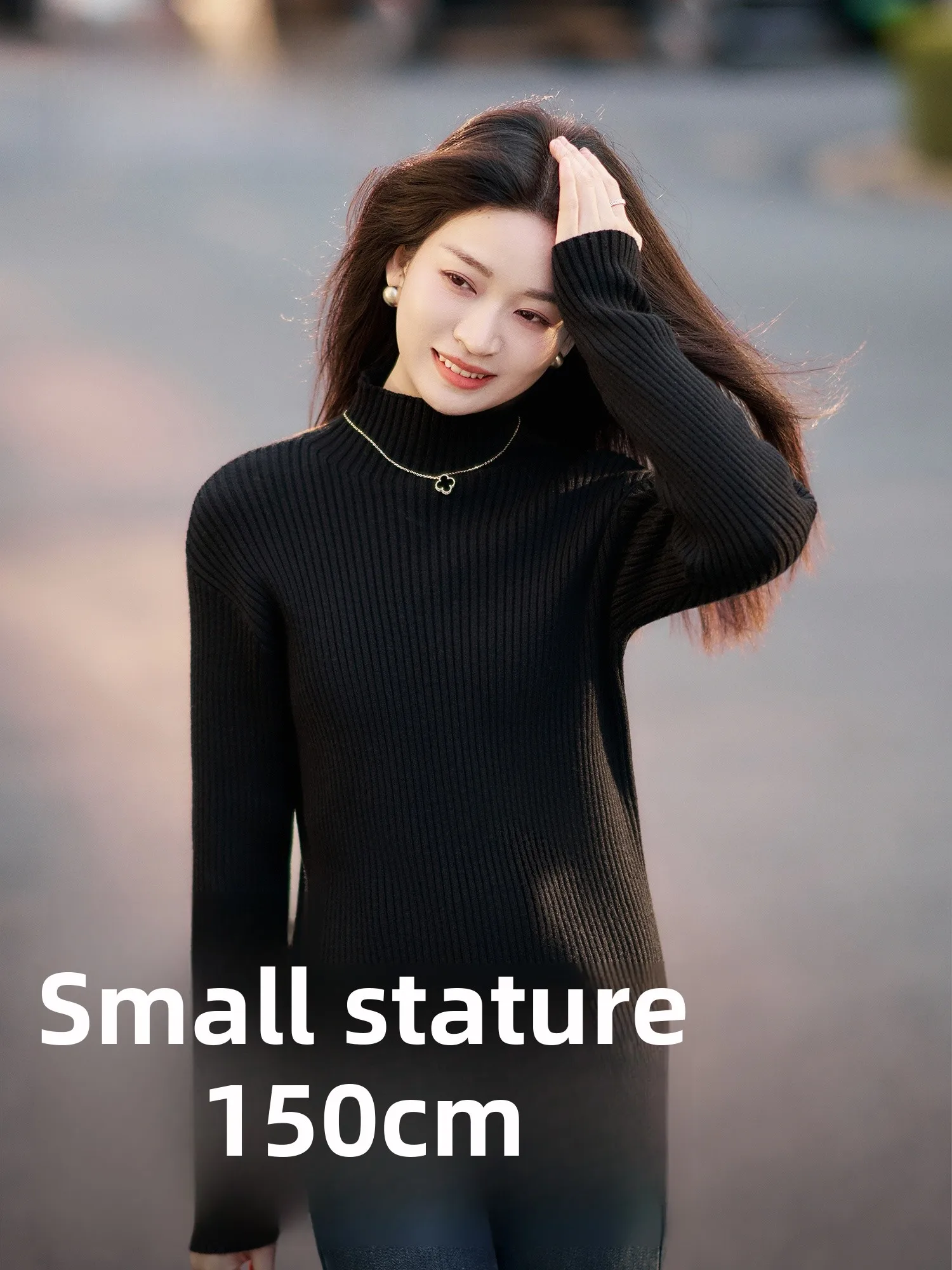 

Уютный женский термосвитер маленького размера, зимний вязаный топ, модная внутренняя одежда, повседневная облегающая кофта с длинным рукавом