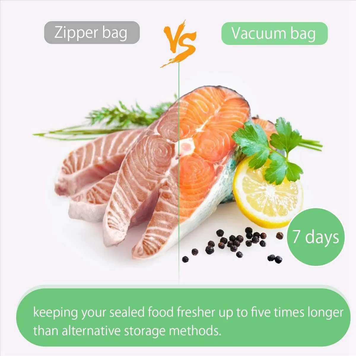 ABZF 2026 Vacuum Sealer Bags Rolls 3 Pack for Food Saver, Heavy Duty Vacuum Storage Bags for Sous Vide Cooking, Freezer