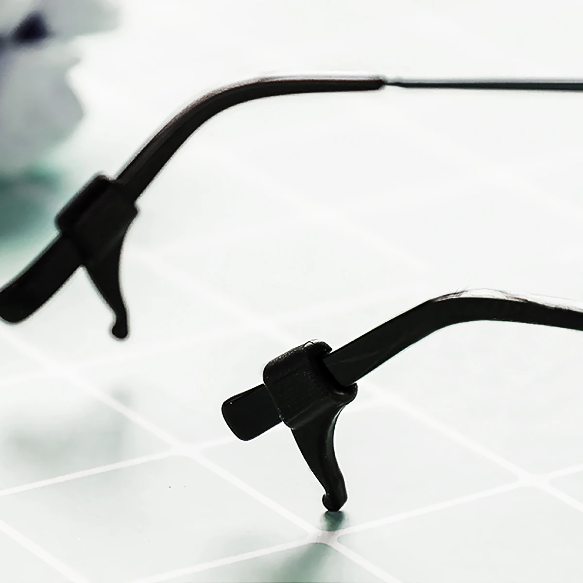 

Eyeglasses Repair Kit Sunglasses Chain Non Slip Set Reading Round Tube Silica Gel Nose Pads Grips Hook Holders Glasses