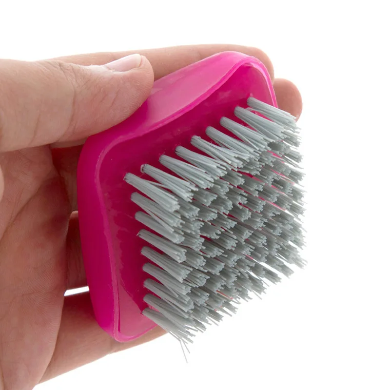 Vegetable Cleaning Brush Vegetable Brush Scrubber for Food, Mushroom Brush, Fruit and Veggie Brush Scrubber with Ring