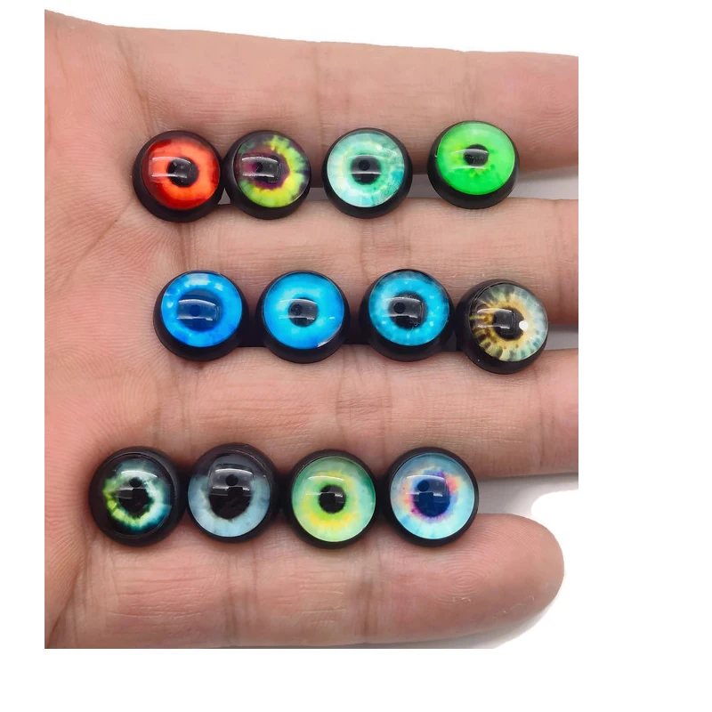 12/14/16/18/20/22/24mm safety glass eyes come with washers animal doll eyes DIY Accessories