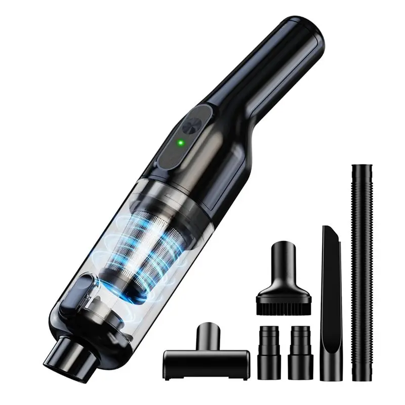 N10R-Handheld Car Vacuum Cleaner, Car Vacuum With 16000Pa Powerful Suction, Rechargeable Vacuum Cleaner For Car