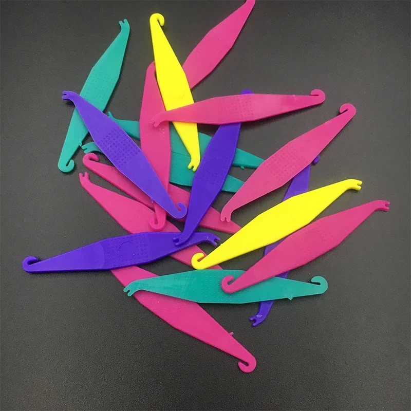 

100pcs/Bag Dental Orthodontic Elastic Placer for Braces Bands Ligature Ties Ring Disposable Retractor