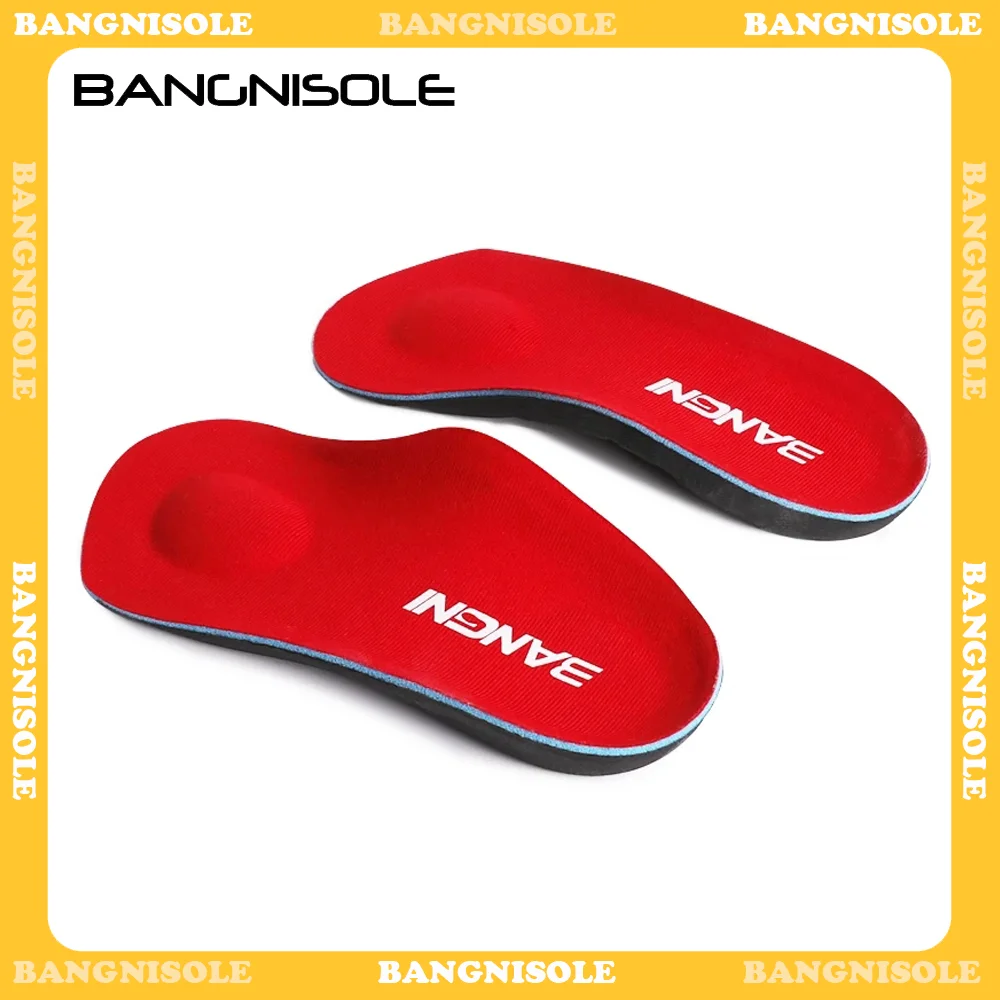 Bangnisole 3/4 Orthopedic Insole Arch Support Inserts for Shoes Heel Orthotic Plantar Fasciitis Sole Flat Feet Shoe Pads