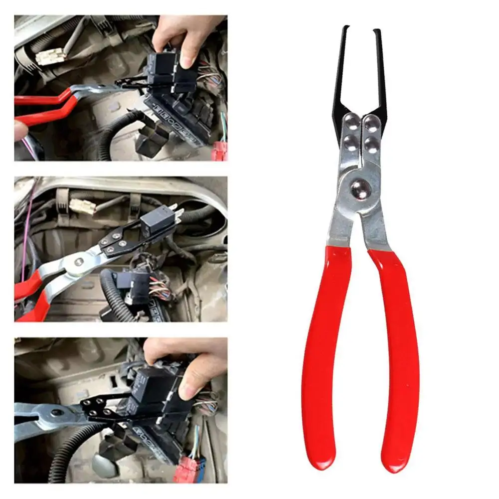 Universal Auto Relay Disassembly Clamp Fuse Puller Relay Fuse Pliers Relay Puller Relay Remover Plier Auto And 9\