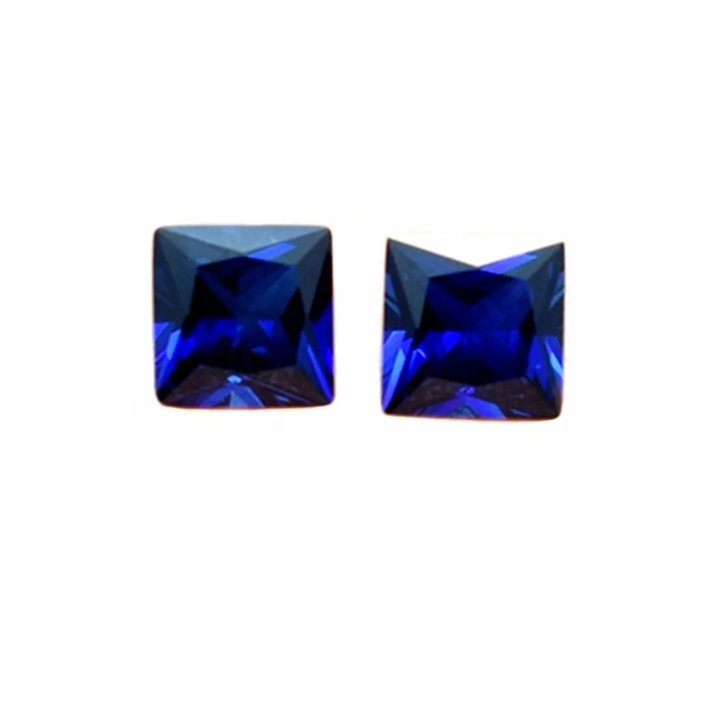 Square Faceted Sapp… - image