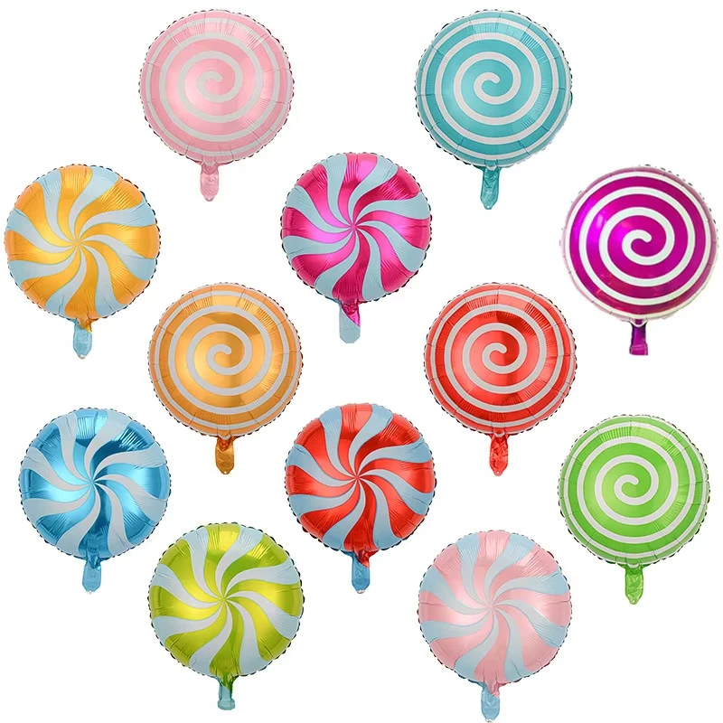 1/5/10/20 stücke 18 zoll Candy Ballons Set Geburtstag Party Kinder Baby Dusche Hochzeit Decor luftballons Candy Party Dekoration Candy Bar – Detail 3