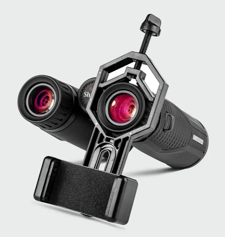 Teleskop-Telefon-Adapter, universelle Handy-Halterung für Monokular-Ferngläser, Spektiv – Detail 9