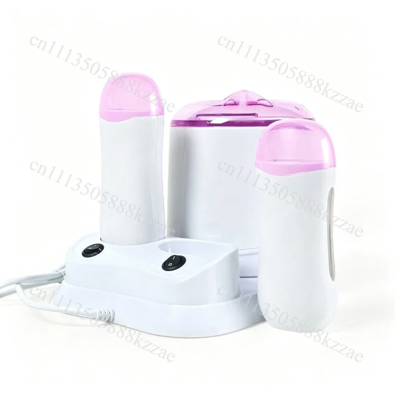 3-in-1 Dual Seat Roller Hair Removal Dual Use Hot Wax Machine 800ml Single Furnace Hair Removal and Wax Melting Machine