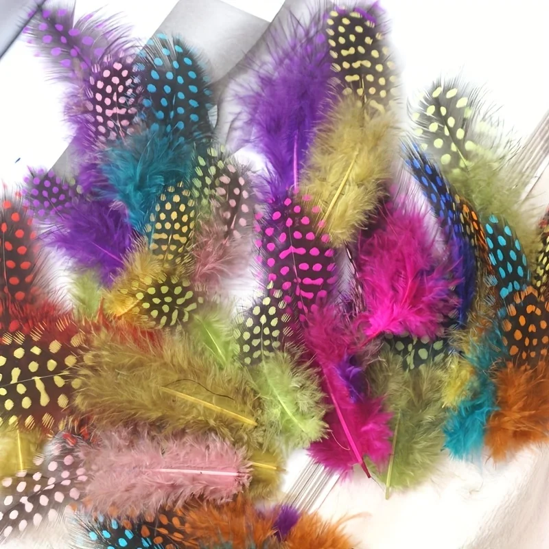 

Натуральные разноцветные перья 4,5-8 см (2-4 дюйма) с жемчужными вкраплениями для рукоделия, DIY, украшений и аксессуаров