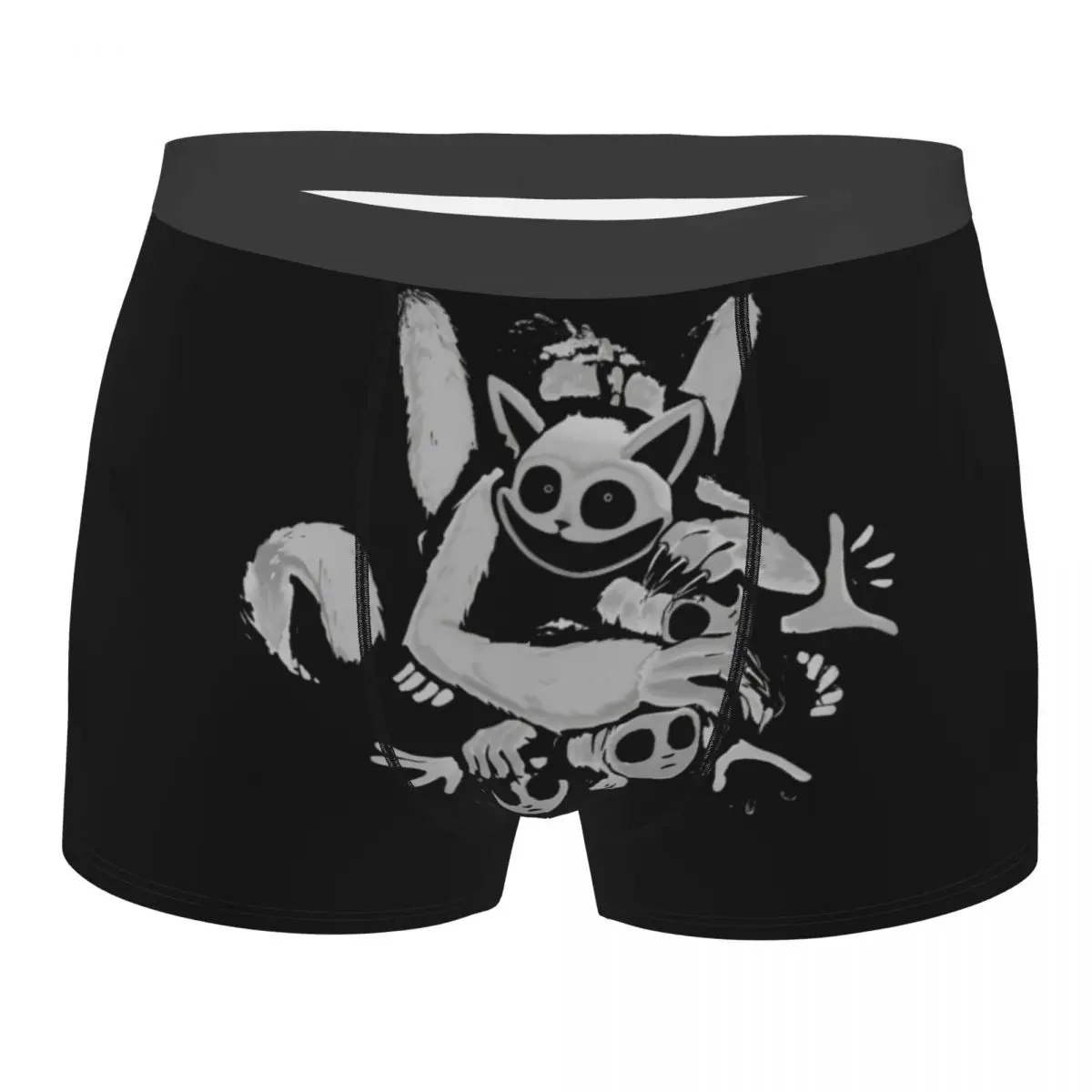 Smiling Critters Catnap And Dogday Men Underwear Strong Cat Boxer Briefs Shorts Panties Humor Soft Underpants for Male Plus Size