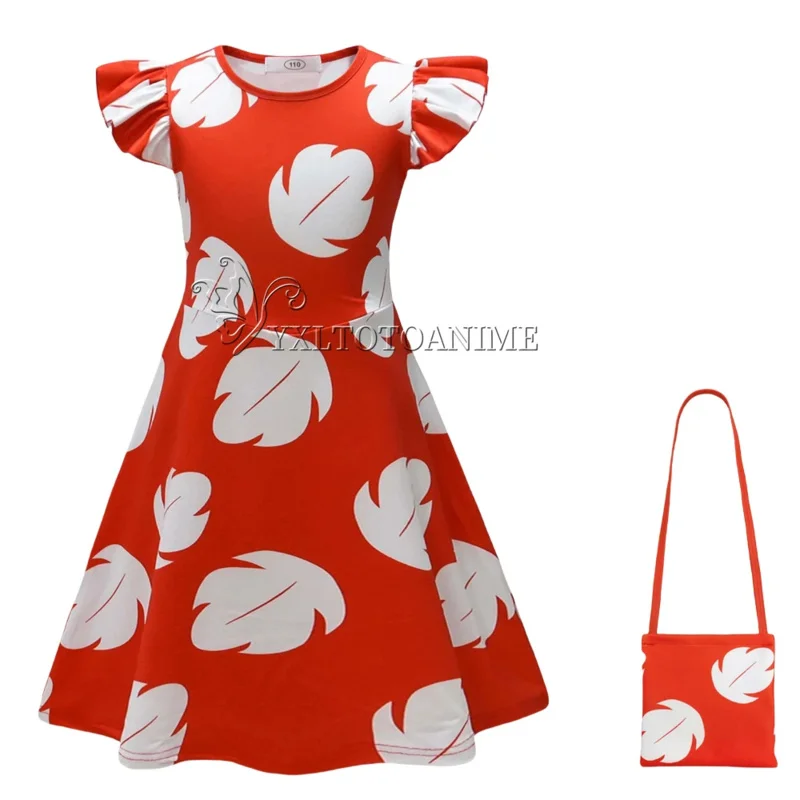 Kostum Cosplay Interstellar Baby Lilo Wig Stitch Kostum Halloween Cosplay Gaun Pertunjukan Panggung Aksesori Halloween