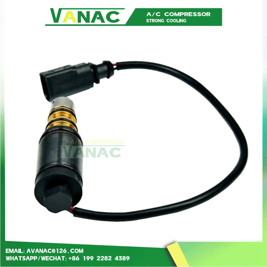 AC Air Conditioning compressor Solenoid control valve 7SEU16C 6SEU12C 6SEU16C For Audi A4 A6 VW Volkswagen Bora Jetta Gol Golf