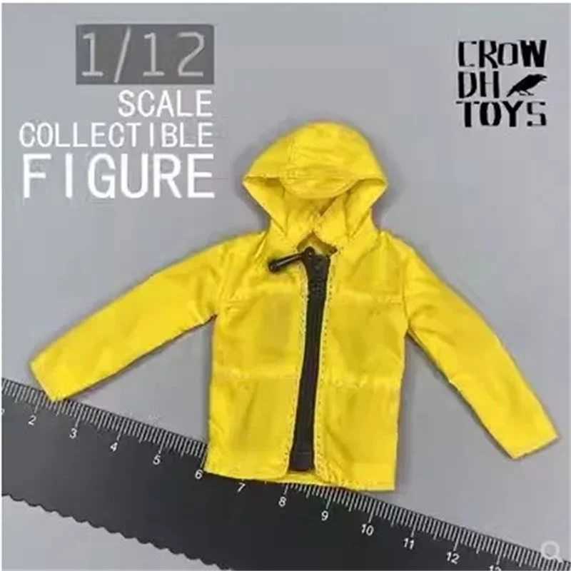 

CROWDHTOYS 1/12 Soldier Fashion Trend Jacket High Quality Model Fit 6'' Action Figure DAM 3A Body In Stock