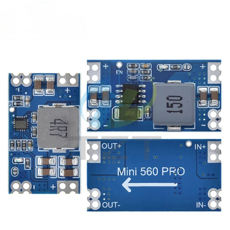Mini560 5A High Efficiency Output 3.3V 5V 9V 12V Step Down DC-DC Converter Voltage Regulator Buck Stabilized Power Supply Module
