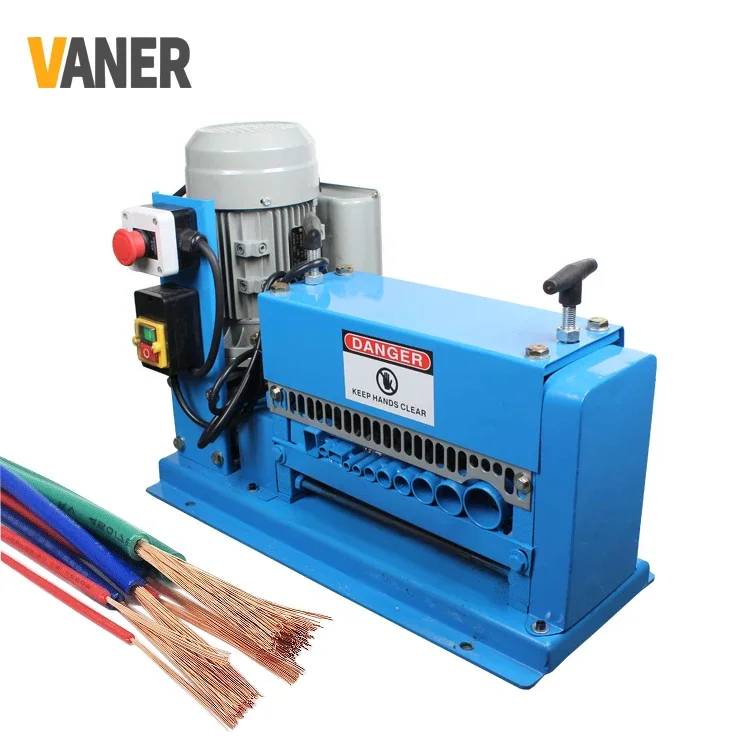 2024 Automatic Copper Recycling Machine Cable Wire Scrap Machine Stripper Electric