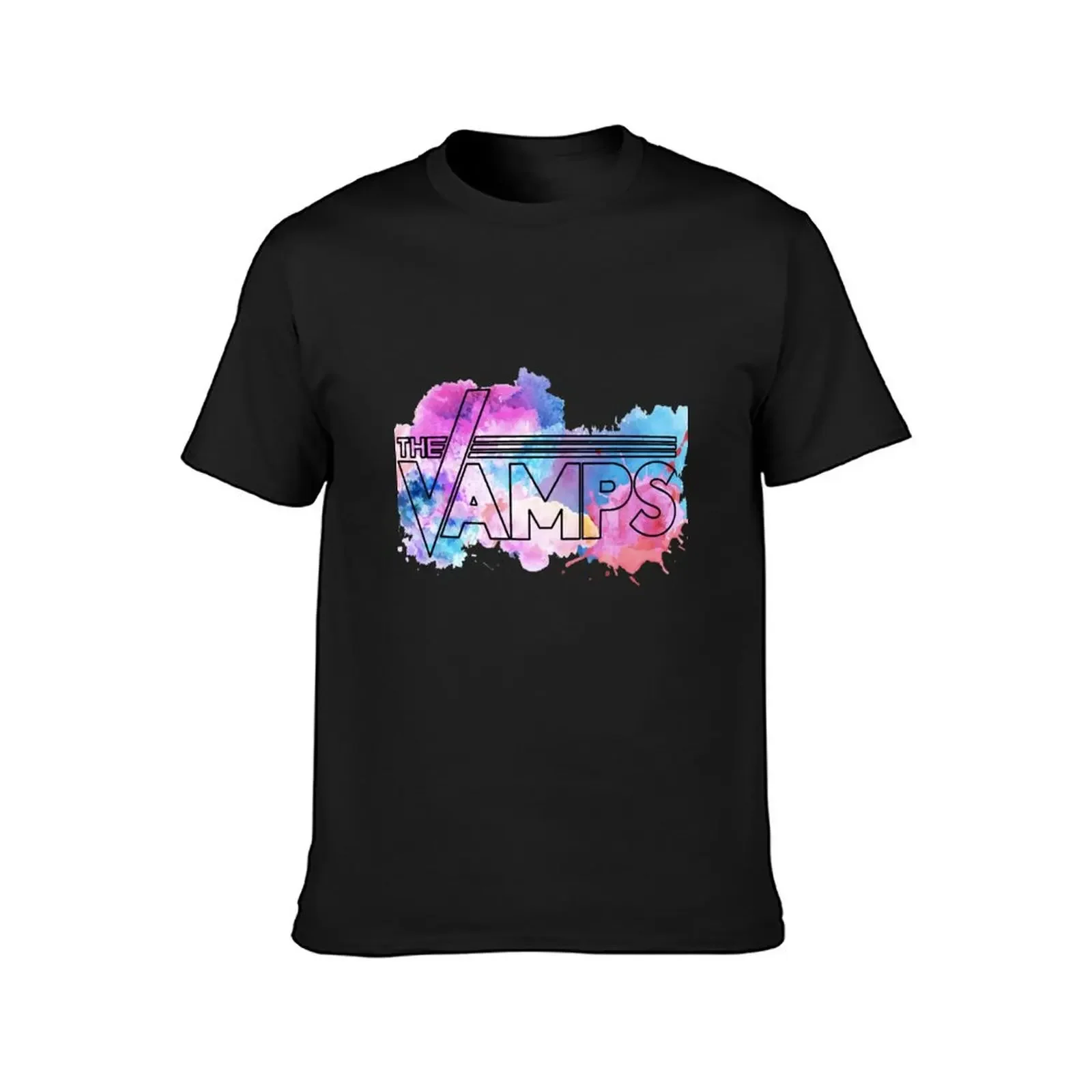 The Vamps Watercolor T-Shirt sublime anime stuff clothing for men