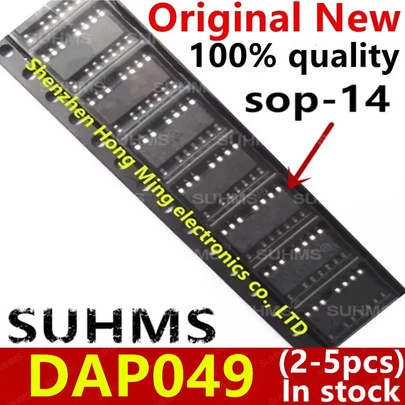 (2-5 stuks) 100% nieuwe DAP049 sop-14 chipset