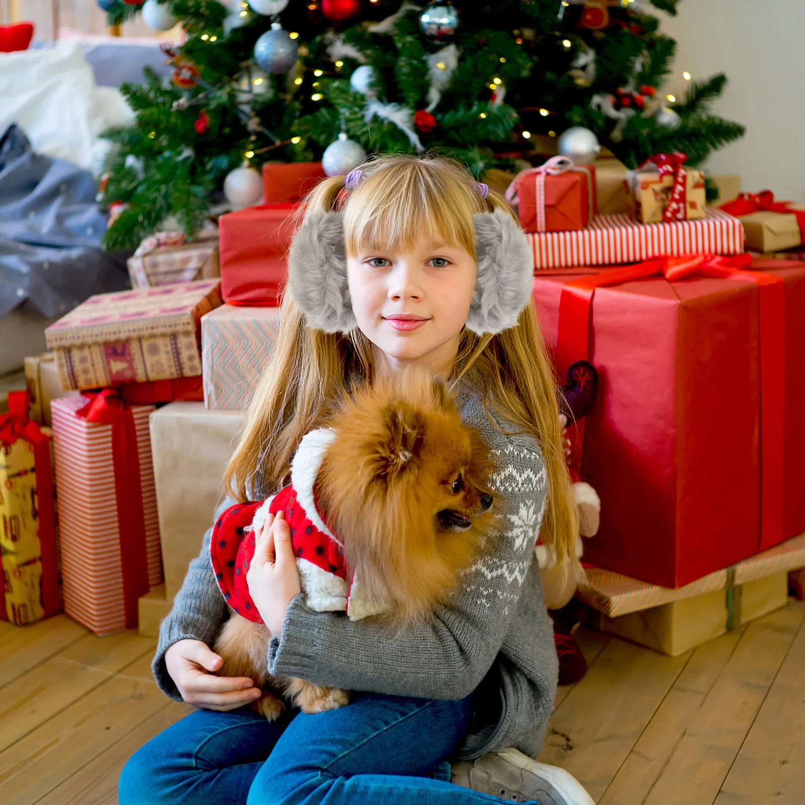 

Earmuffs Ear Warm Winter Earmuff Lightweight Lovely Winter Earmuff Pink Color Windproof Gift Durable Soft Fit