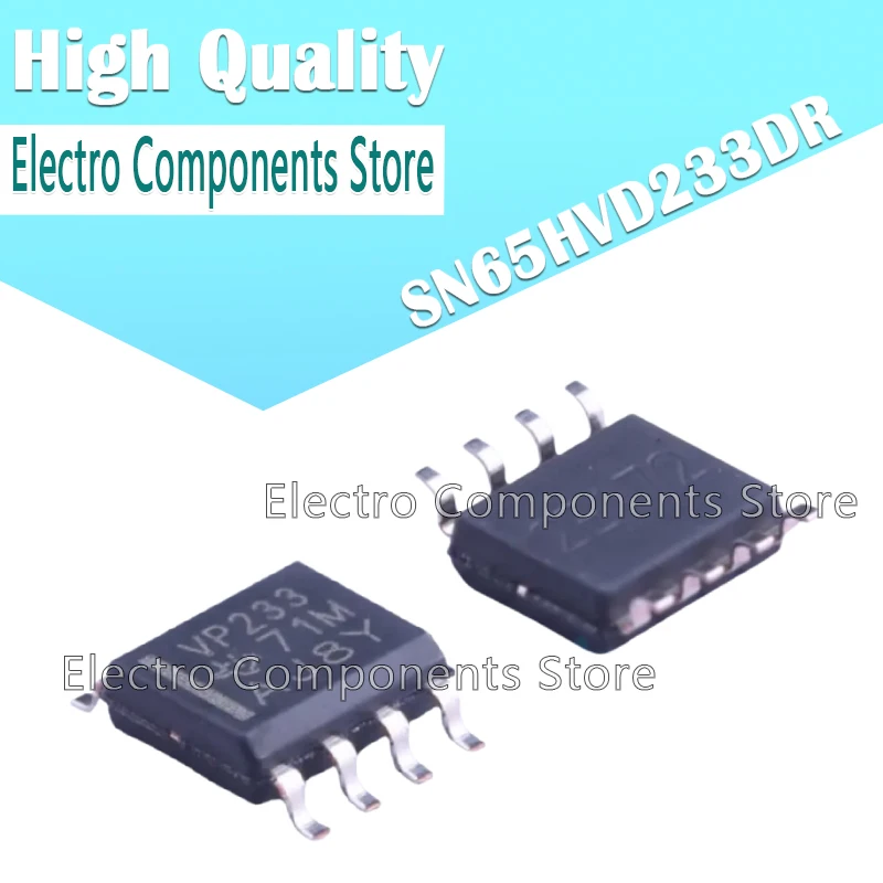 5PCS SN65HVD233DR C…