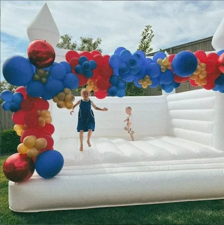 공주님 성 실내외 에어바운스 풍선 놀이터 (송풍기 포함)