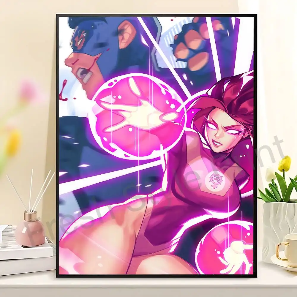 I-Invincible Mark Atom Eve Anime Wall Art Canvas Painting Poster For Living Room Home Decor Decoration Picture