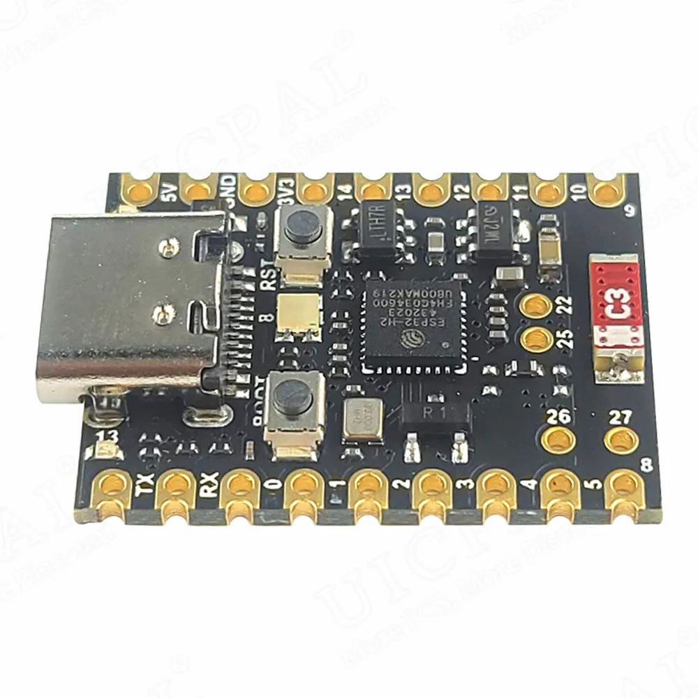 Mini módulo de placa de desenvolvimento ESP32-H2 para aprendizagem de programação de microcontrolador USB tipo-C ESP32 H2