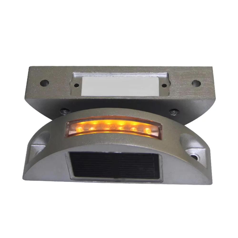 Solar Powered Pavement Lights - IP68 Waterproof Outdoor Step Lights for Driveway, Garden & Private Courtyard Warning