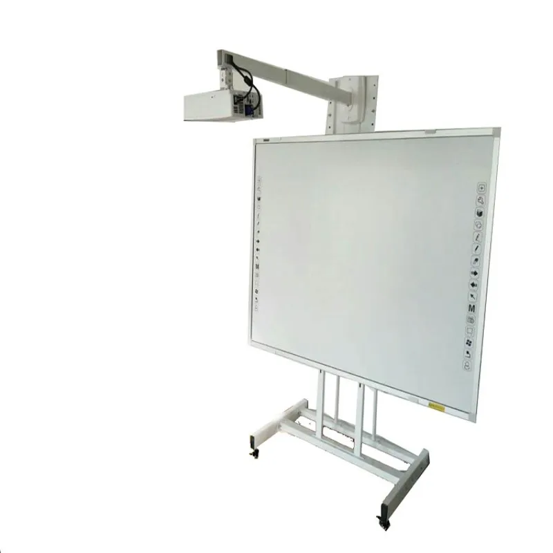 Electronic whiteboard cart Interactive whiteboard cart Mobile bracket, mobile cart