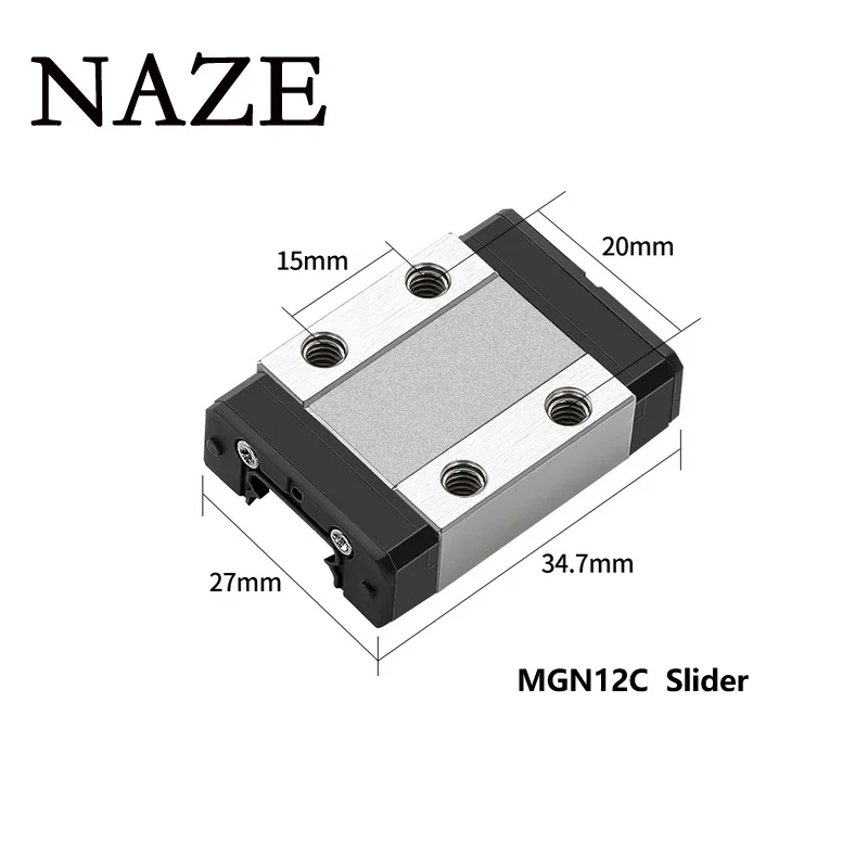 NAZE مايكرو الخطي دليل المنزلق MGN7C MGN7H MGN9C MGN9H MGN12C MGN12H MGN15C MGN15H 1 قطعة ثلاثية الأبعاد طباعة المنزلق