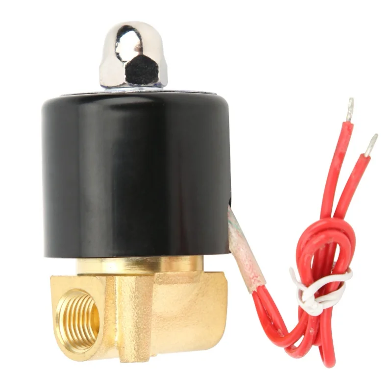 

G1/4in Brass Valve Water Pressure Mechanical Normal Closed Direct Acting 2W-025-08DC12V