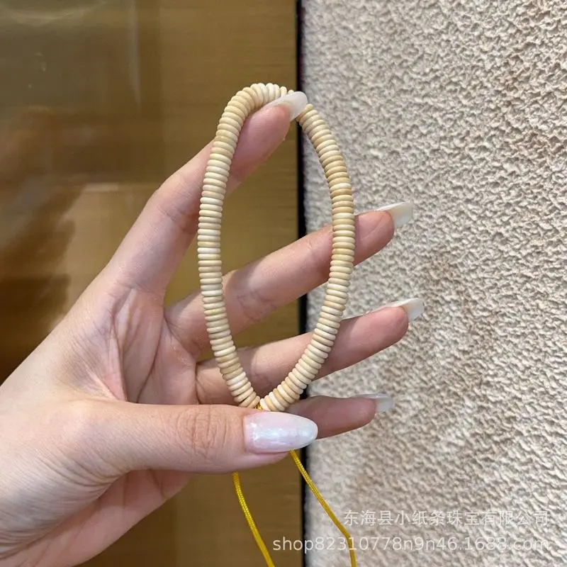 Ridge Bodhi Thin Slices Bracelet , Bead Accessories, Necklace Spacers