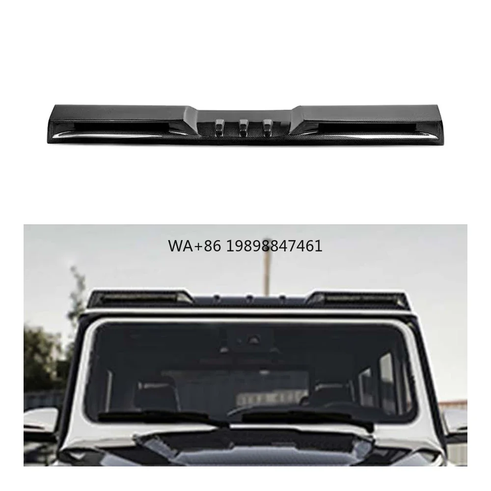 

W464 Prepreg Carbon Fiber Parts Bodykit Front Roof Spoiler for Mercedes Benz W464 G500 G550 G63