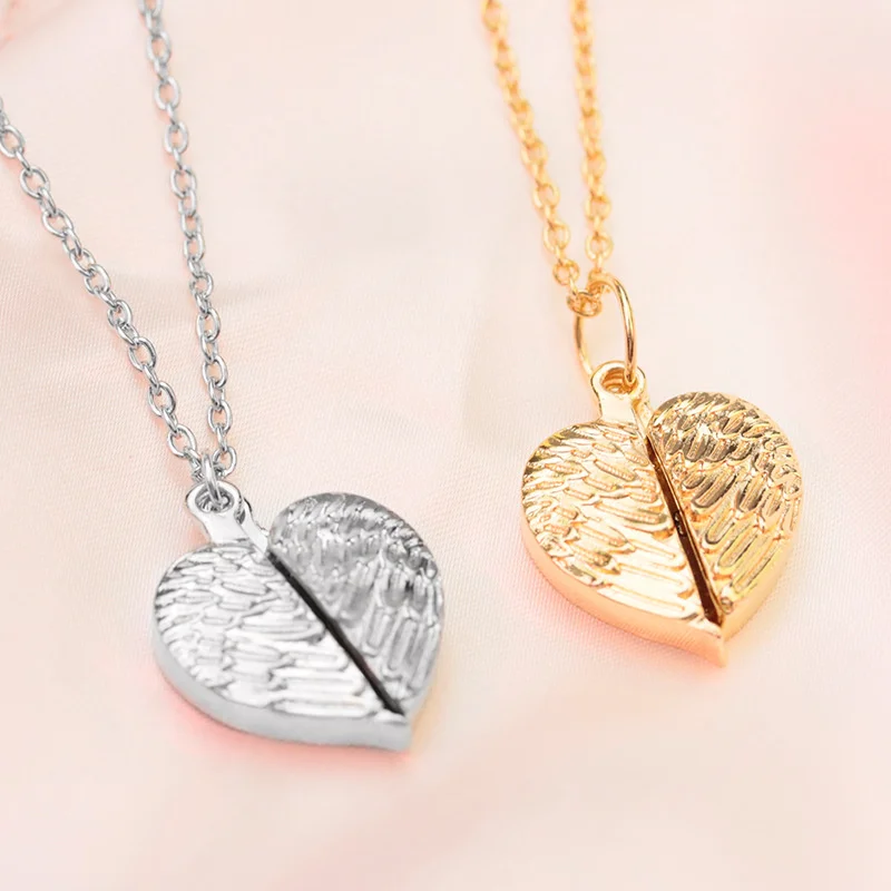 Women\'s Fashion Creative Opening Box Letter I Love You Necklace Pendant High-End Unique Design Jewelry Valentine\'s Day Gift 2023