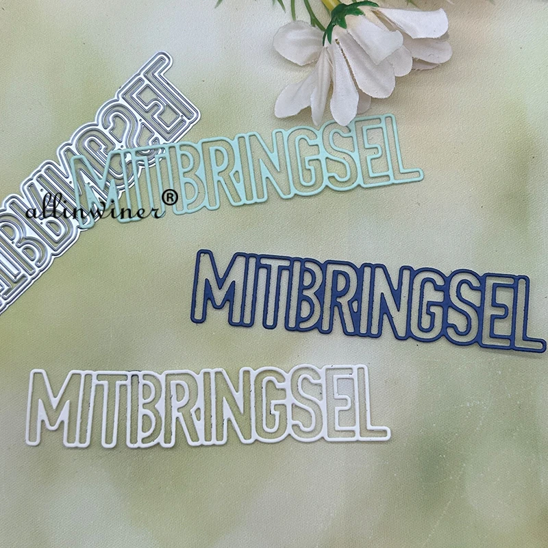 New alphabet series Metal Cutting Dies Stencils For DIY Scrapbooking Decorative Embossing Handcraft Die Cutting Template image 5