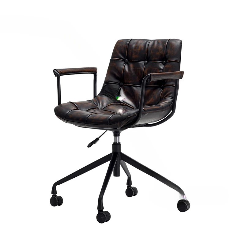 Italian Office Chairs Modern Office Furniture Home Computer Chair Lifting Swivel Soft Cushion Backrest Chair Study Gaming Chair