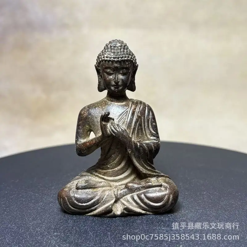 Antique-style Ruyi Guanyin Bodhisattva Figurine, Standing Guanyin Ornament, Southern Sea Guanyin, Vintage Home Decor Wholesale
