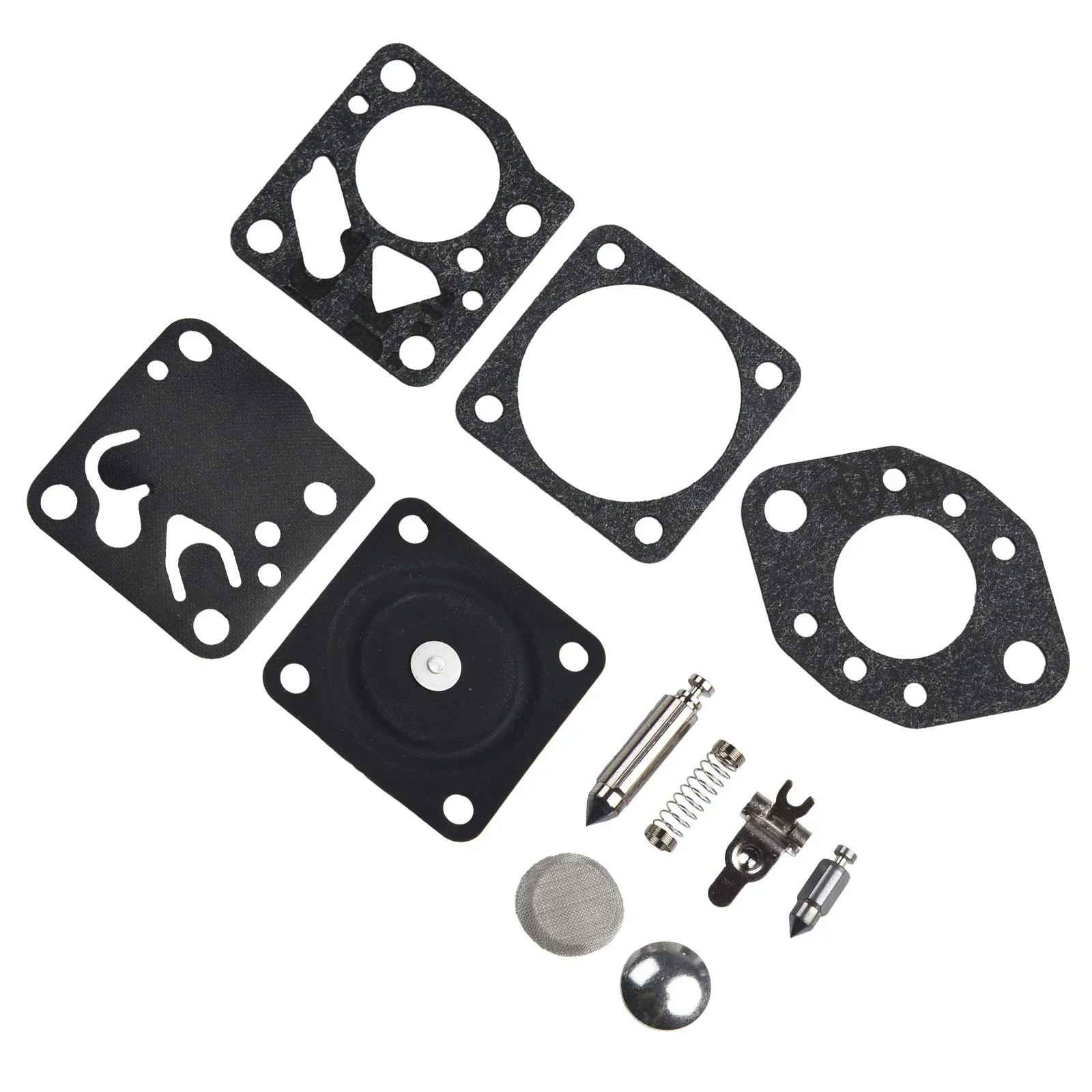 Carburetor Seal Membrane Set For Tillotson RK-14HU 15HU DG-2HU For 110 Garden Power Tools Accesoories Household Supplies