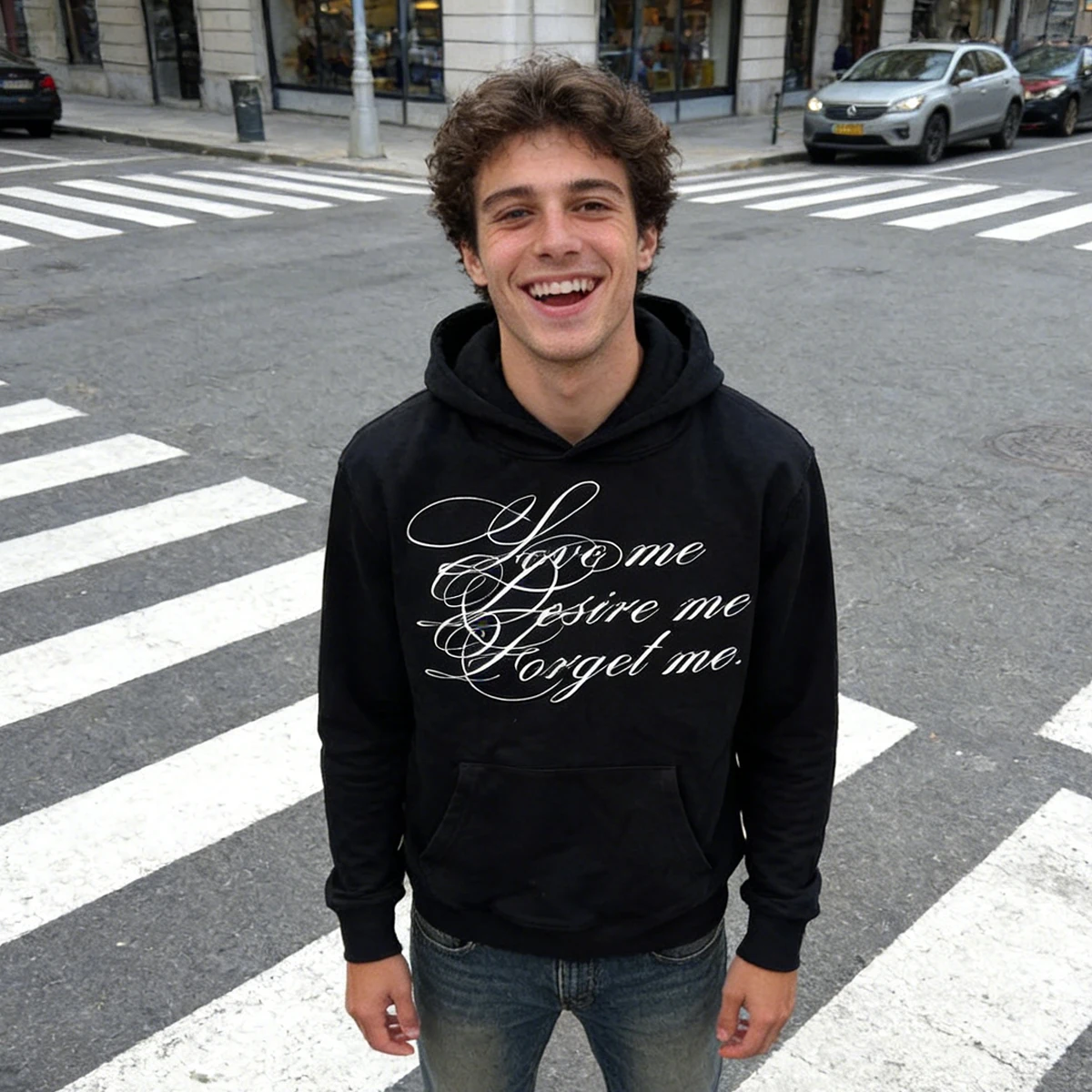 

Autumn and Winter 26 New Men's and Women's Clothing American y2k Letter Printed Zipper Hoodie Loose Trendy Cool Fashion Coat