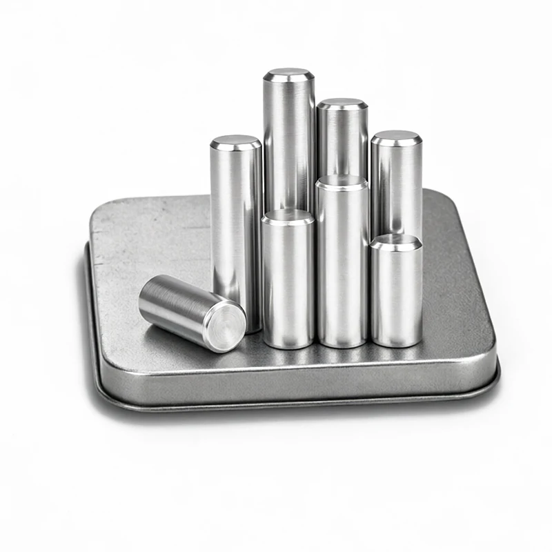 Cylindrical Straight Parallel Fixing Dowel Pin 304 SS Locating Alignment Position Pin GB/T 119.1 M1.5 M2 M2.5 M3 M4M5M6M8M10M12