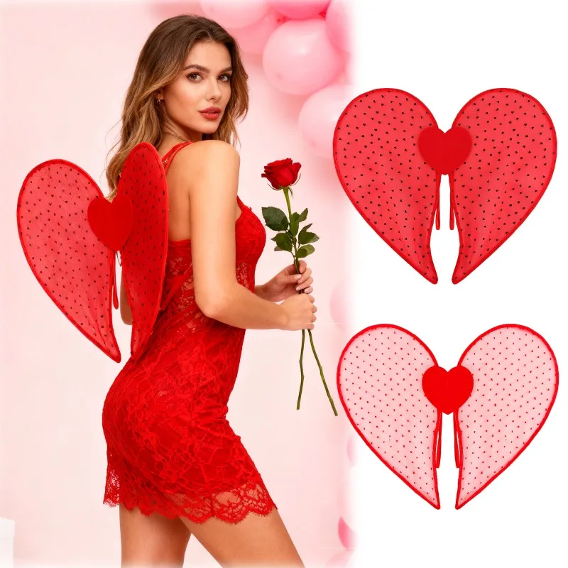 

Wings of Love Butterfly Wings Valentine's Day Cosplay Role Play Props Accessories Stage Performance Prop for Women Party