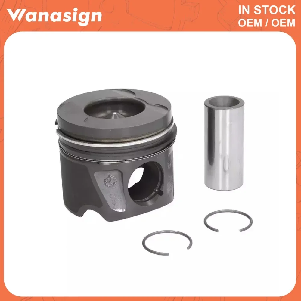 مجموعة مكابس وحلقات المحرك 6X Φ83.5mm زيادة 0.5 Fit 3.0T لسيارة Mercedes-Benz W166 X166 GLE350 ML350 642 OM642 3.0CDI V6 ديزل