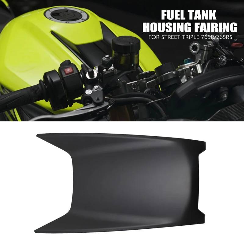 

Fit For Street Triple 765 R RS 765R 765RS 2023 2024 Motorcycle Fuel Tank Air Box Front Upper Cover Fairing Cowl Accessories