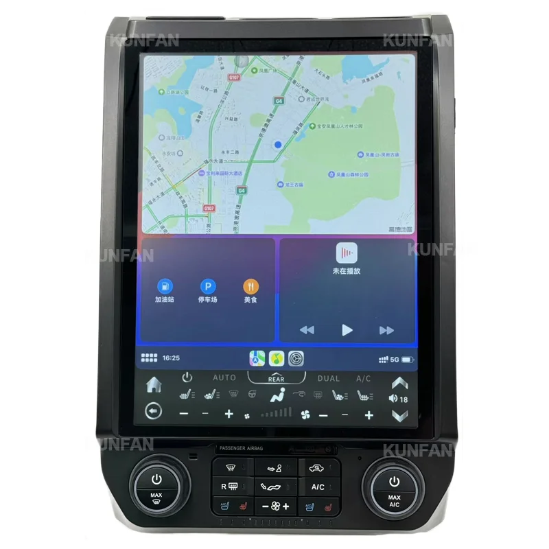 

13-дюймовый смарт-радио с GPS-навигацией Carplay для Ford F150 F-150 2015-2020, защита SYNC, заводские функции, экран Tesla