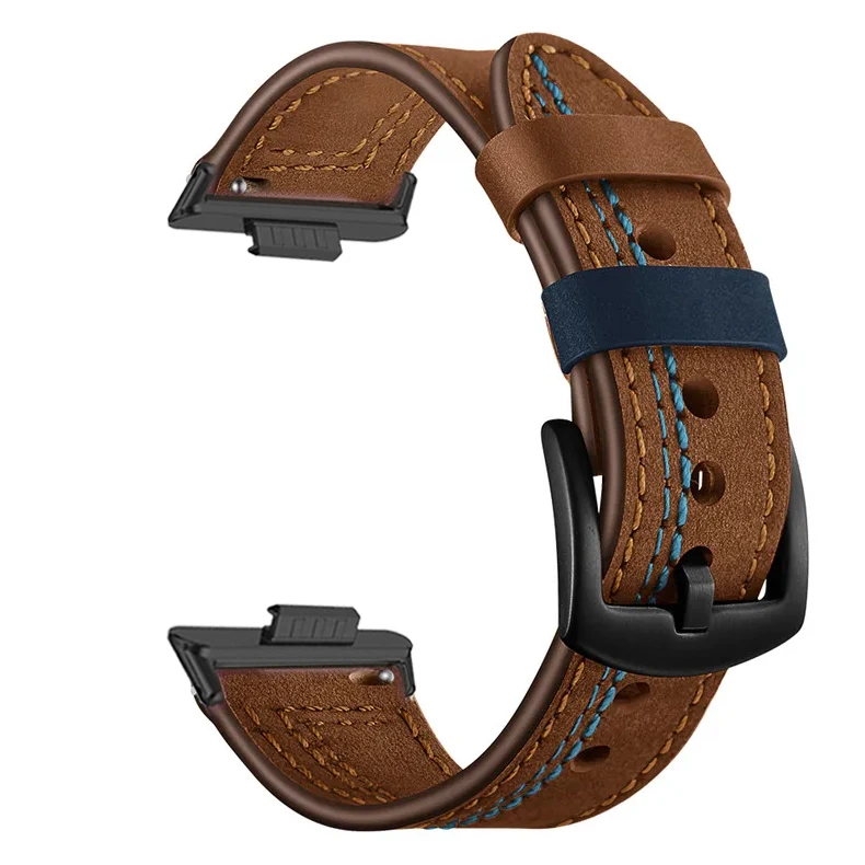 Pulseira de couro para huawei watch fit 4 4 pro pulseira smartwatch para huawei watch fit 3 fit 4 correa cinto de substituição