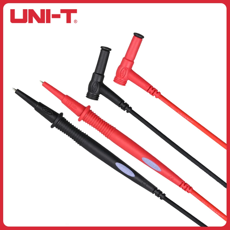 

UNI-T Multimeter Test Lead Probe Pen Double Insulated Wire suit for 20A Multimeters UT-L26