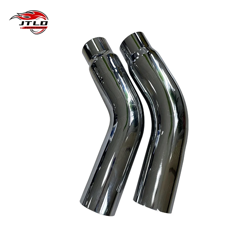

JTLD High Quality Mid Steel Chrome Coating Exhaust Tip System Muffler for Pickup