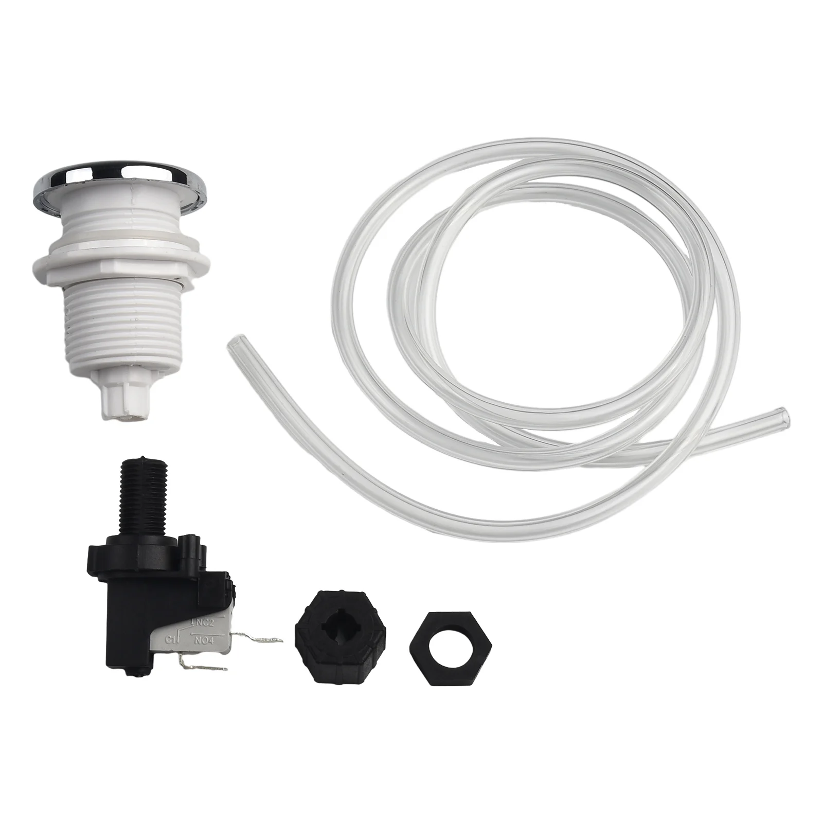 Juego de interruptores de botón de encendido y apagado de aire, presión nominal de 16 amperios, manguera de Spa, piscina de aire, 125-250V, 16A, basura, 1 Juego